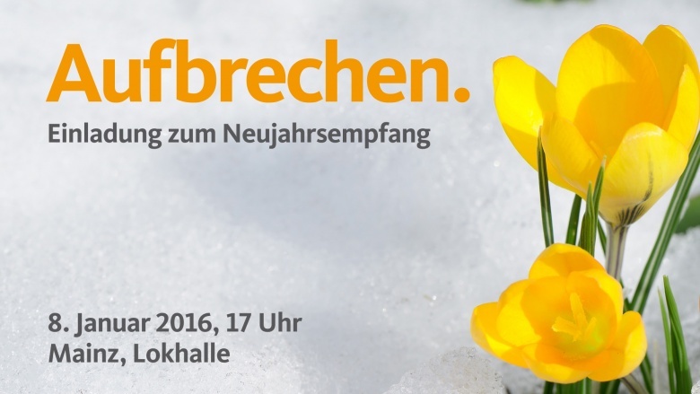 Neujahrsempfang mit Bundeskanzlerin Dr. Angela Merkel