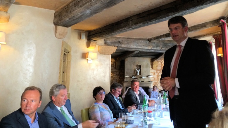 Patrick Schnieder zu Gast beim luxemburgischen Parlament