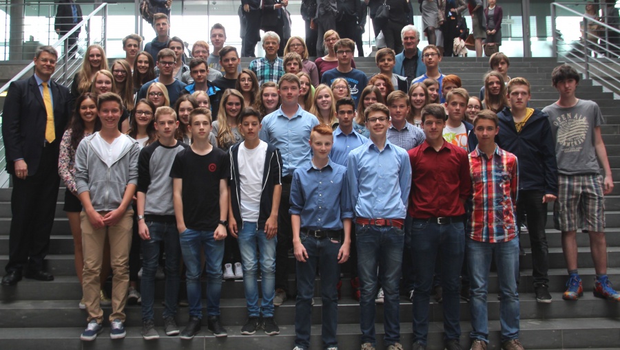 Schulklassen des St. Josephs-Gymnasiums Biesdorf, 16.06.15