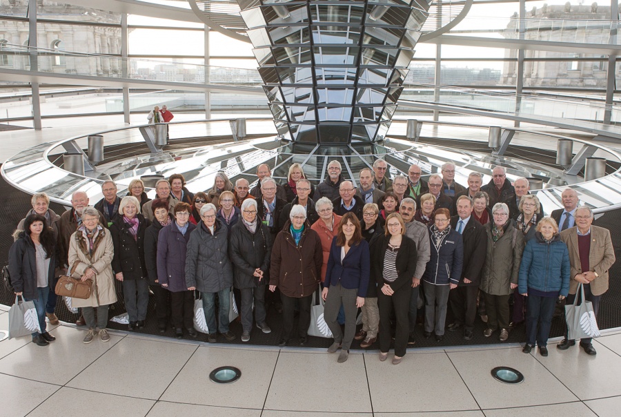 Besuchergruppe BPA mit Mechthild Heil MdB, 03.12.15
