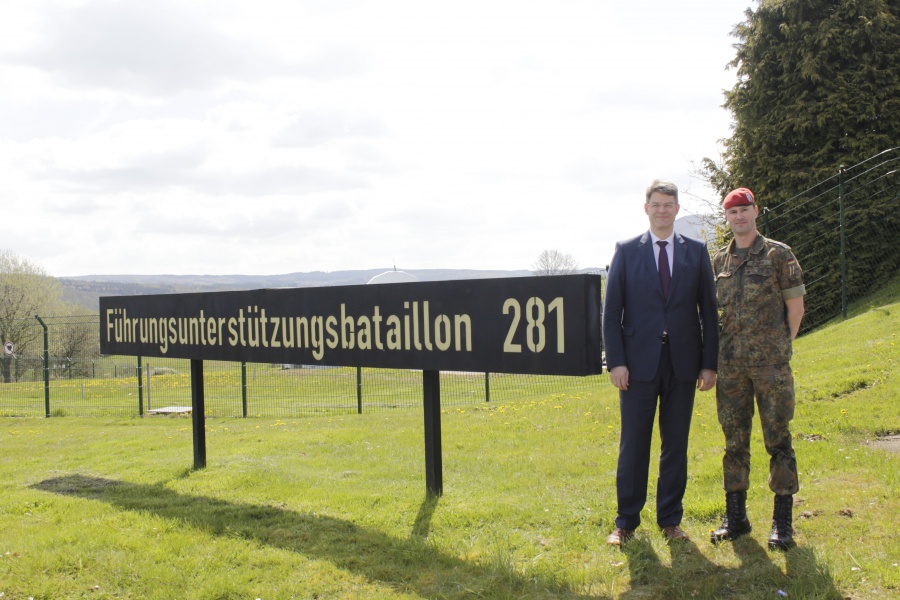 Gespräch mit Oberstleutnant Sohns, 04.05.16