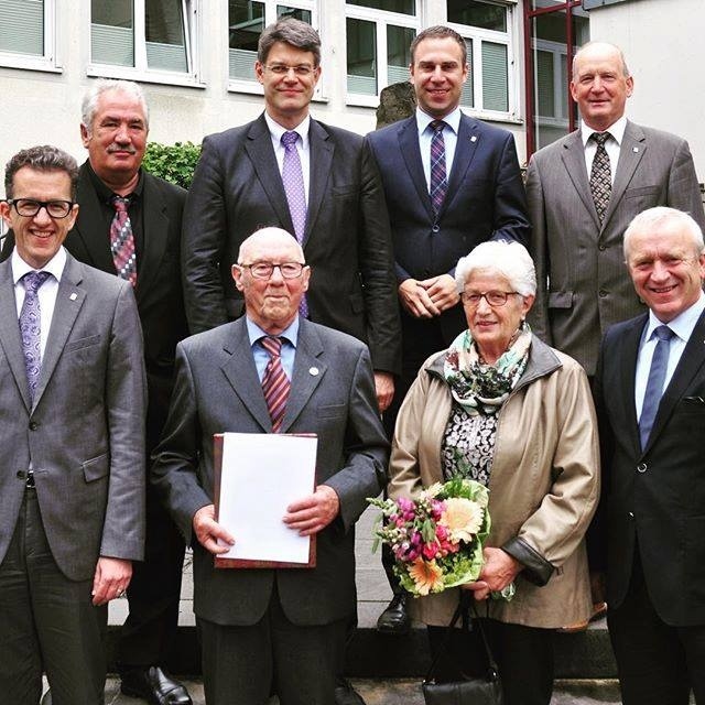 Verleihung der Ehrennadel des Landes Rheinland-Pfalz am 28.06.18