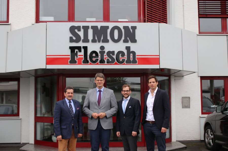Besuch des Unternehmens Simon Fleisch, 11.08.16