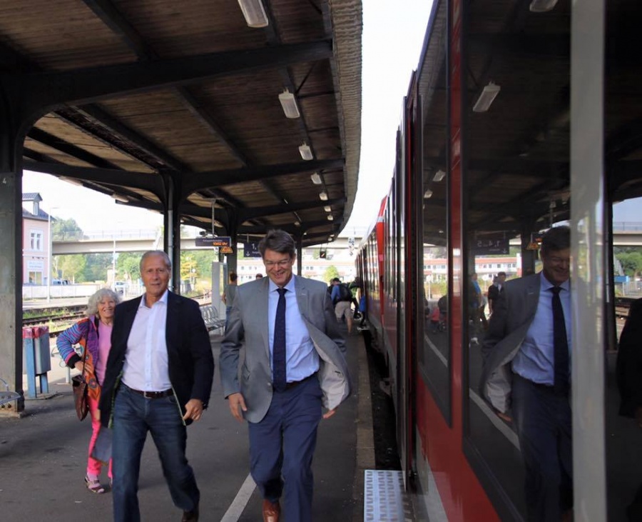 Fahrt mit dem Eifel-Express, 30.08.16