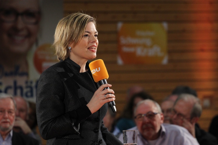 Julia Klöckner beim Politischen Aschermittwoch in Ingelheim