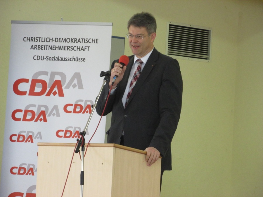 Patrick Schnieder auf dem Landestag der CDA Rheinland-Pfalz