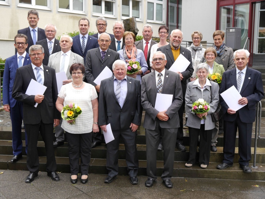 Verleihung der Ehrennadel des Landes Rheinland-Pfalz