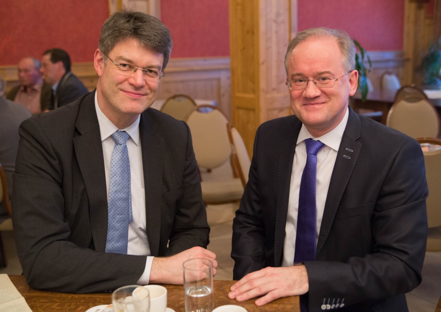 Patrick Schnieder und Herbert Grommes