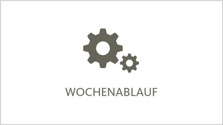 Wochenablauf